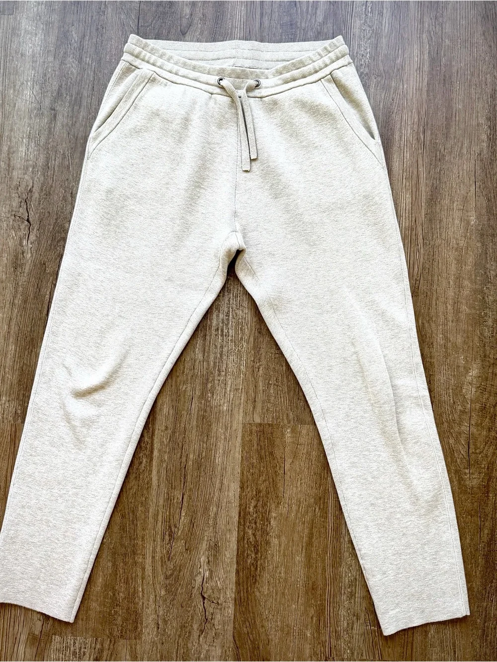 Banana Republic Supima Hoodie Jogger Set M Tan 664121 663645